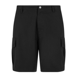 York Zoo Mens cargo shorts in black